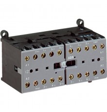 Миниконтактор реверсивный VВC6-30-10-F 9A (400В AC3) катушка 24В DС  GJL1213903R0101  ABB