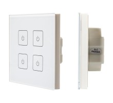 INTELLIGENT ARLIGHT Сенсорная панель DALI-901-11-ADDR-DIM-DT6-IN White (BUS) (IARL, IP20 Пластик, 3 года)  037192  Arlight