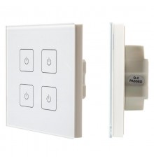 INTELLIGENT ARLIGHT Сенсорная панель DALI-901-11-ADDR-DIM-DT6-IN White (BUS) (IARL, IP20 Пластик, 3 года)  037192  Arlight