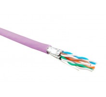 UFTP4-C6-S23-IN-LSZH-PK-500 (500 м) Кабель витая пара, экранир. U/FTP, кат. 6, 4 пары(23 AWG),одножил. (solid), LSZH 445096  Hyperline