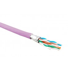 UFTP4-C6-S23-IN-LSZH-PK-500 (500 м) Кабель витая пара, экранир. U/FTP, кат. 6, 4 пары(23 AWG),одножил. (solid), LSZH 445096  Hyperline