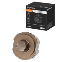 Диммер для вентилятора (RL, 500Вт) поворотный бронза, "Байкал"   SQ1819-0442  TDM