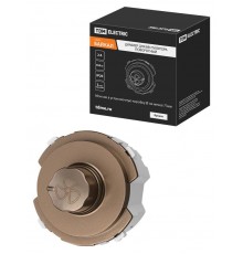 Диммер для вентилятора (RL, 500Вт) поворотный бронза, "Байкал"   SQ1819-0442  TDM