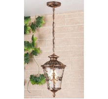 Светильник садово-парковый GLYF-8046H Diadema H черное золото настенный  a028004  Elektrostandard