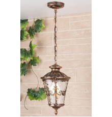 Светильник садово-парковый GLYF-8046H Diadema H черное золото настенный  a028004  Elektrostandard