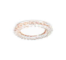 Светильник точечный встраиваемый под лампу Tablet GX211 Круг. Кристалл/золото, GX53  GX211  Gauss