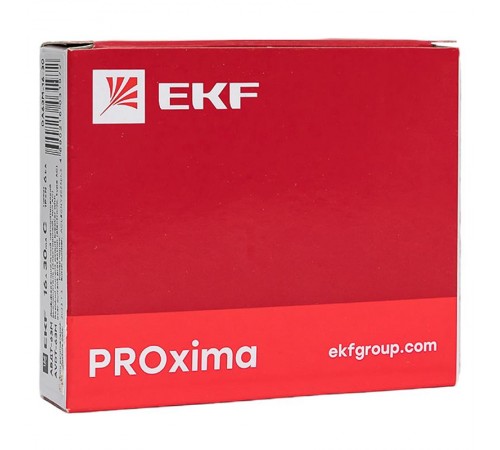 Выключатель автоматический дифференциального тока АВДТ-63М 1п+N 16А C 30мА тип AС (1 мод) PROxima (электронный,)  DA63M-16-30  EKF