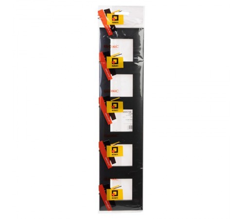 Рамка ARTLEBEDEV, "Avanti", "Черный матовый", 10 модулей  4412900  DKC