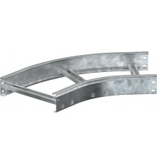 Поворот лестничный LESTA 45град 55х600мм R300 HDZ   CPG04-4-45-055-600-HDZ  IEK