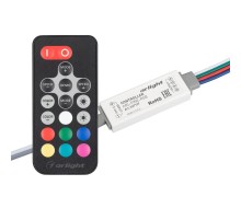 Контроллер ARL-FINE-RGB Black (5-24V, 3x2A, RF ПДУ 18кн) (Arlight, IP20 Пластик, 1 год)  027197  Arlight