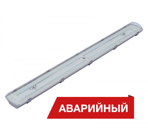 Светодиодный светильник ДСП Diora LPO/LSP 47/6700 прозрачный 6700лм 47Вт 4000K IP65 0.7PF 80Ra Кп<1 Аварийный DLPO47-PZ-4K-A  Diora