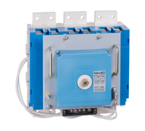 Выключатель автоматический ВА53-43-334730-1600А-690AC-НР400AC-ПЭ400AC-УХЛ3  248724  КЭАЗ