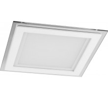 Светильник светодиодный встраиваемый квадратный AL2111, 18W, 1120Lm, 4000K, белый  29627  FERON
