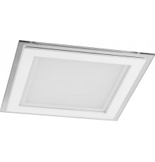 Светильник светодиодный встраиваемый квадратный AL2111, 18W, 1120Lm, 4000K, белый  29627  FERON
