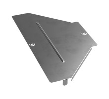 Крышка переходника симметричного Стандарт INOX (AISI 304) 500х200  PR16.5979  Промрукав