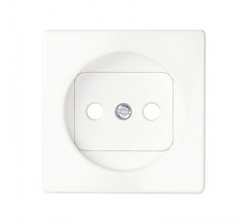 Simon 82 Накладка на розетку двухполюсную 2Р б/з, с защитными шторками, S82, S82N, S82 Detail, бел  82040-30  Simon