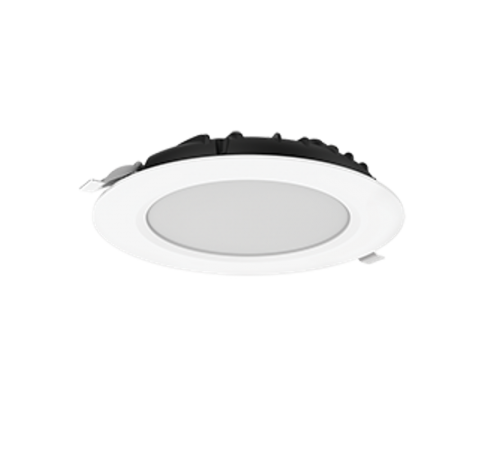Светодиодный светильник DL-SLIM круглый встраиваемый 172х38 мм 20 Вт 6500 K IP44 монтажный диаметр 145 мм  V1-R0-00547-10000-4402065  VARTON