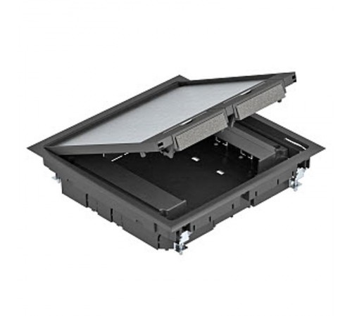 Лючок GES9 55U (Система 55,полиамид,черный) (GES9 55U V 9011)  7405039  OBO Bettermann