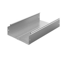 Металлический лоток неперфорированный 300х100х3000, толщ. 0,8 мм, Сендзимир цинк, 013318  ЛНМЗТ-300х100х3000-0,8-СЦ   Ostec