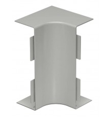 Крышка внутреннего угла кабельного канала WDK 60x210 мм (ПВХ,серый) (WDK HI60210GR)  6022294  OBO Bettermann