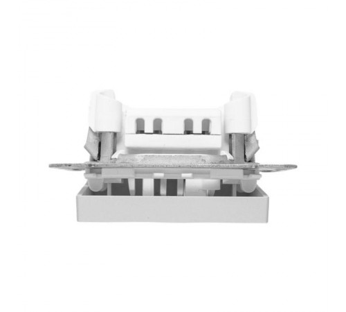 Механизм выключателя, одноклавишный, с подсветкой, алюминий Эпика EKF  UP1-SWA-14  EKF