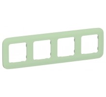 FLITE Artistic Рамка 4-ая РУ-4-А-ФлФ фисташковый  FI-M42-31-20-K93  IEK