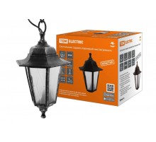 Светильник садово-парковый НСУ 06-60-001 шестигранник, подвес, пластик, расс.пластик, серебро  SQ0330-0793  TDM