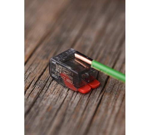 Клемма СМК 221-412 2 отверстия 0.2-4.0 мм2 (100шт.) EKF PROximaplc-smk-221-412EKF