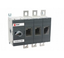 Рубильник 160A 3P без рукоятки управления TwinBlock  tb-s-160-3p  EKF