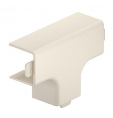 Крышка T-образной секции кабельного канала WDK 20x20 мм (ПВХ,кремовый) (WDK HT20020CW)  6161901  OBO Bettermann