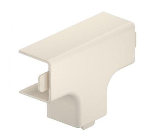 Крышка T-образной секции кабельного канала WDK 20x20 мм (ПВХ,кремовый) (WDK HT20020CW)  6161901  OBO Bettermann