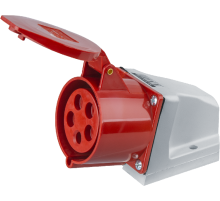 Розетка 14 299 NCA-SR125-32-380 стационарная наружная 32А 3P+N+PE IP44 14299 Navigator