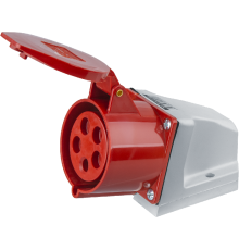 Розетка 14 299 NCA-SR125-32-380 стационарная наружная 32А 3P+N+PE IP44 14299 Navigator