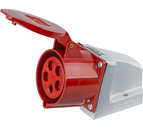 Розетка 14 299 NCA-SR125-32-380 стационарная наружная 32А 3P+N+PE IP44 14299 Navigator