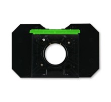 ABB Levit Зелёный / дымчатый чёрный Розетка для централизованных систем пылеудаления Антрацит / дымчатый чёрный  5530H-C67107 67  2CHH506717C4067  