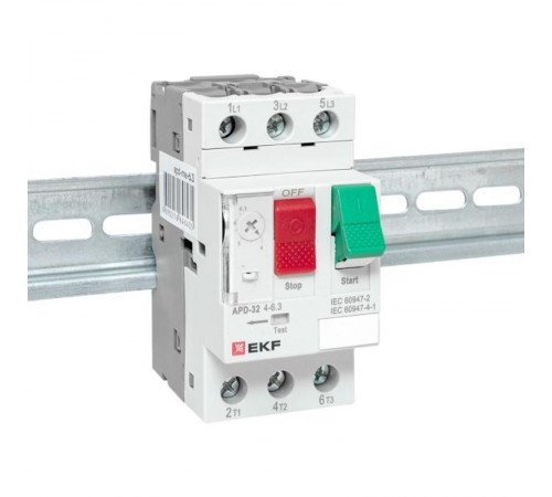 Автомат пуска двигателя АПД-32 4-6,3А EKF  apd-me-6.3  EKF