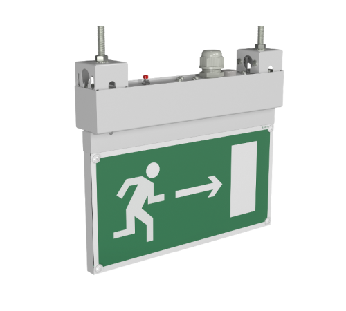 Укaзaтeль аварийный светодиодный BS-NEXTRINO-73-S1-INEXI3 White  6,3Вт 3ч IP40 постоянный подвесной белый  a15517  Белый свет