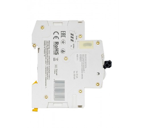 Выключатель автоматический двухполюсный M06N 2P B 2А 6кА ARMAT  AR-M06N-2-B002  IEK