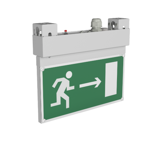 Укaзaтeль аварийный светодиодный BS-NEXTRINO-73-S1-INEXI3 White  6,3Вт 3ч IP40 постоянный подвесной белый  a15517  Белый свет