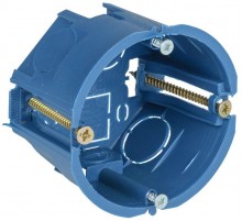 Коробка уст. СЗ для полых стен 68х45 (пласт.лап.)  UKG10-068-045-000-P-U  IEK