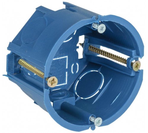 Коробка уст. СЗ для полых стен 68х45 (пласт.лап.)  UKG10-068-045-000-P-U  IEK