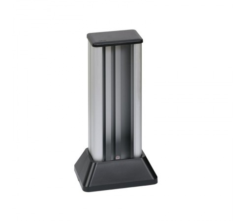 Simon CIMA 500 Миниколонна 1-сторонняя на 2 модуля 500CIMA, 336х71,5(125)х109,5(164) мм, алюминий-графит  52550112-033  Simon