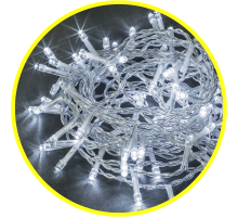 Гирлянда световая  NGF-S01-100CW-10-11.5m-230-C8-TR-IP20  14025  Navigator