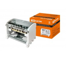 Блок модульный распределительный на DIN-рейку МРБ-100 2П 100А 2х7 групп  SQ0823-0011  TDM