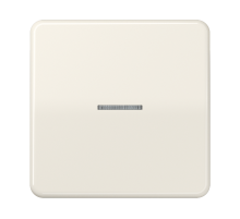 Клавиша с окошком для выключателя и кнопки с подсветкой; слоновая кость  CD590KO5  Jung