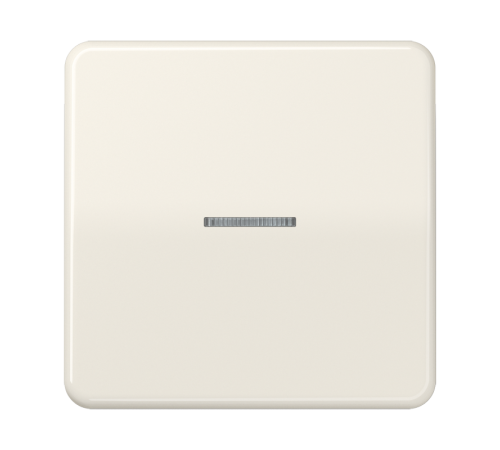 Клавиша с окошком для выключателя и кнопки с подсветкой; слоновая кость  CD590KO5  Jung