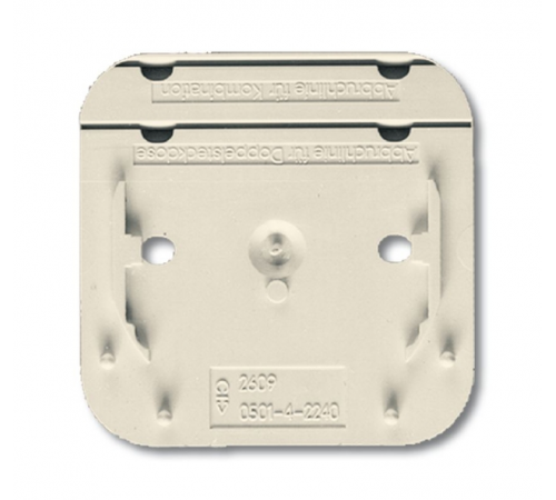 Монтажная плата для приборов открытой установки, серия Busch-Duro 2000 AP  1716-0-0026   2CKA001716A0026  ABB