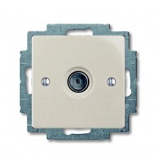 ABB Basic 55 Шампань Розетка TV оконечная  1724-0-4310   2CKA001724A4310  ABB