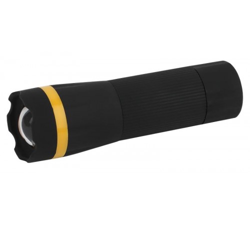 Фонарь светодиодный аккумуляторный MB-301 (1Вт, регулируемый фокус, пластик, бл) (24/144/2304)  Б0033750  Трофи