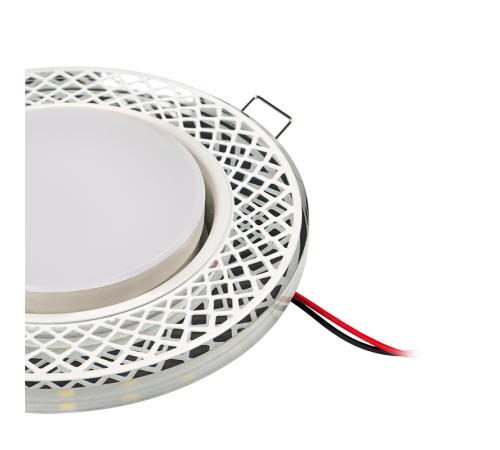 Светильник точечный встраиваемый под лампу PGX53d MN23-White с подсветкой  .5020153  Jazzway